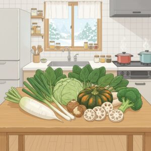 冬が旬の野菜一覧