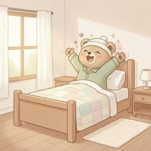 睡眠の質が向上