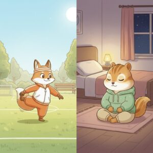 寝る前・運動前後で“合うストレッチ”はこう変わる