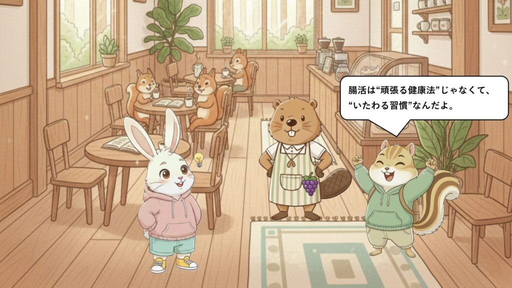 腸活・菌活で大切なのは、生活全体をやさしく整えること