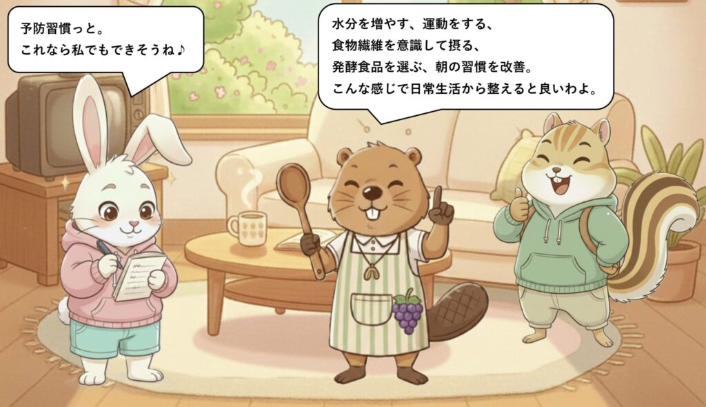 今日からできる便秘予防の習慣|無理なく続ける対策法