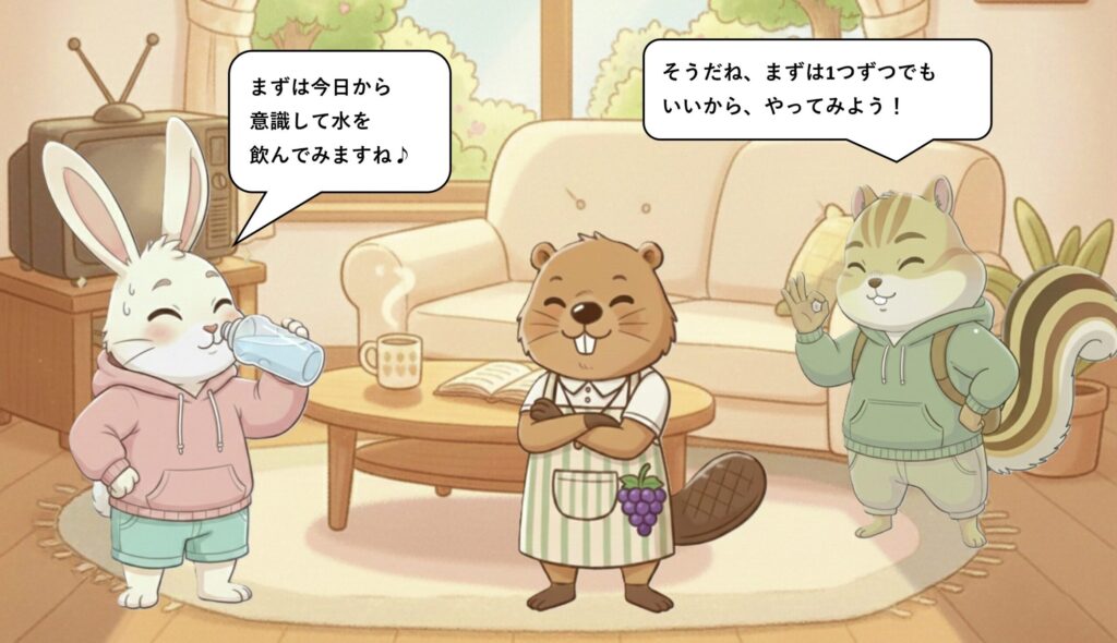 まとめ|便秘は整えられる。今日からできる一歩