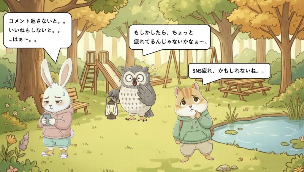 SNSに疲れてしまうのは、珍しいことじゃない