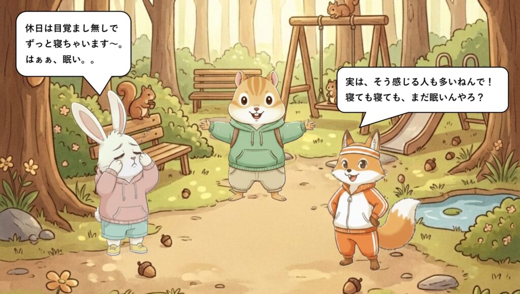 寝過ぎているのに眠い…その悩み、実はよくあります