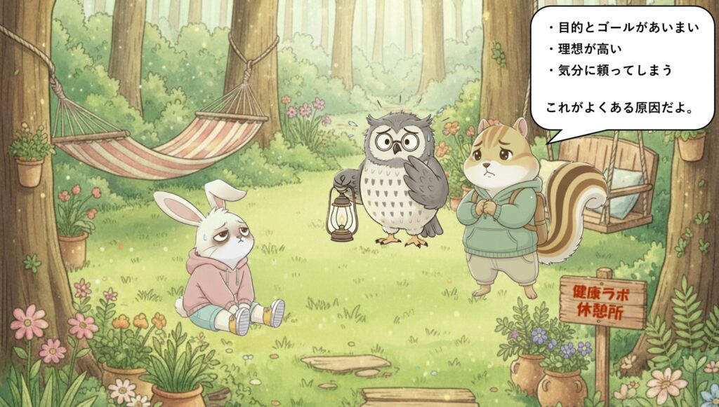 モチベーションが続かない理由