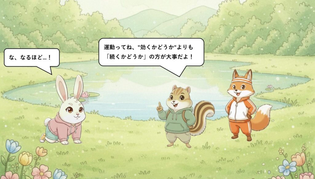 運動習慣でいちばん大事な考え方