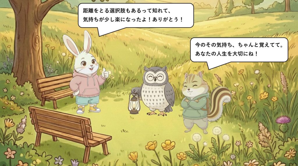 まとめ|相手を変えなくても、自分を守る選択はできる