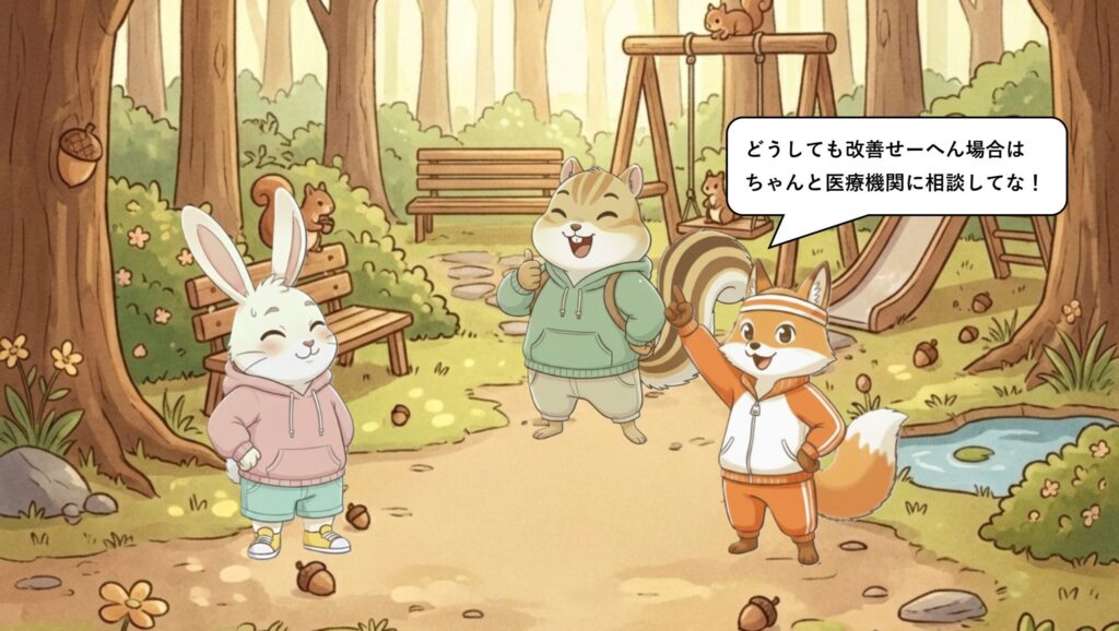 それでもつらいときは、無理せず専門家に相談を