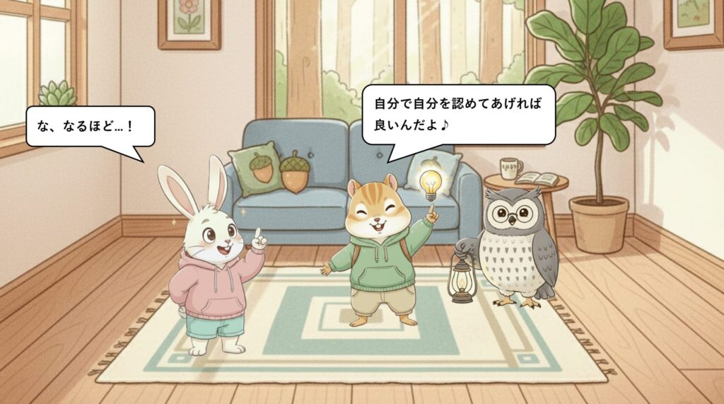 承認欲求を「自分で満たす」という考え方