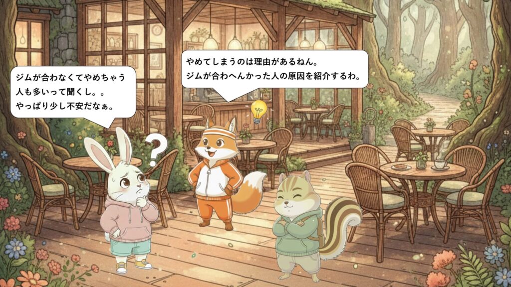 ジム選びで失敗する人に共通するパターン