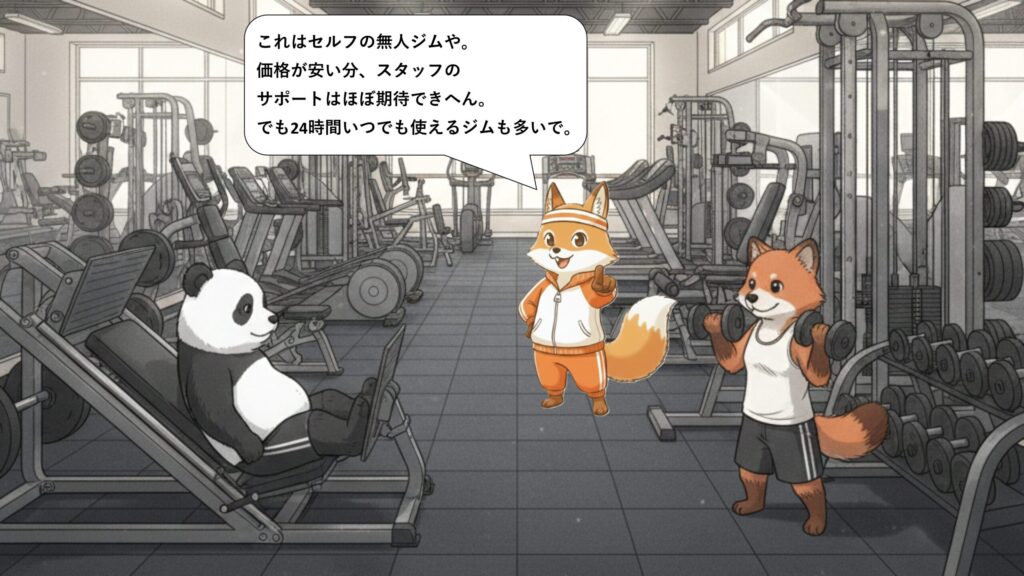 24時間ジム（無人ジム）が向いている人