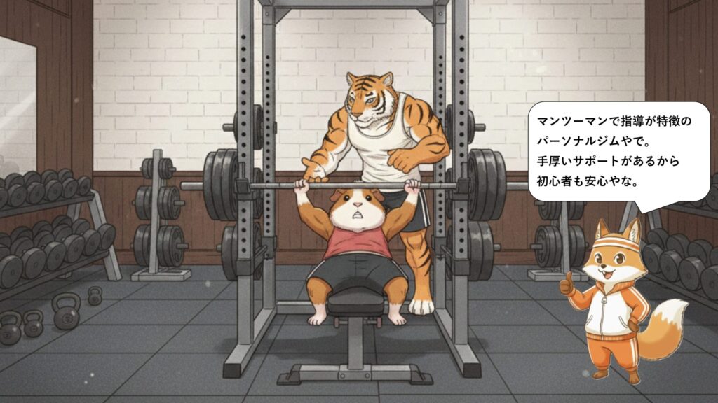 パーソナルジムが向いている人