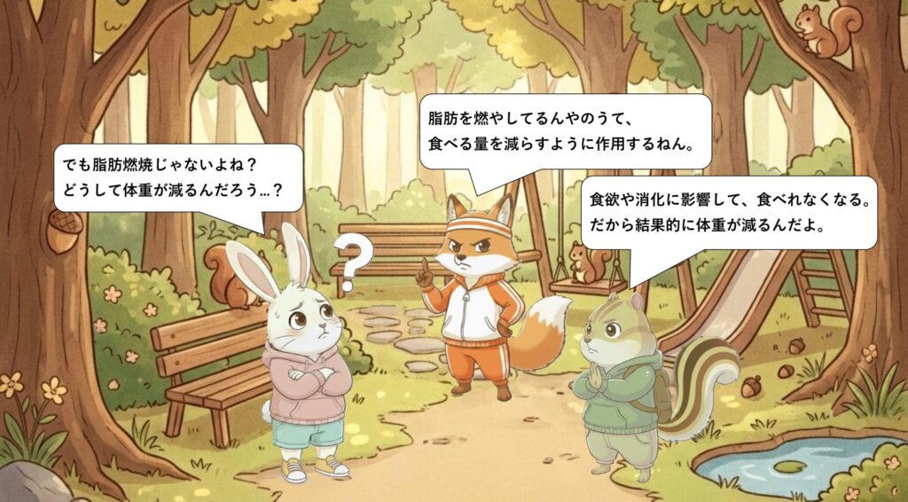 なぜ体重が減るのか|食欲に影響する仕組み