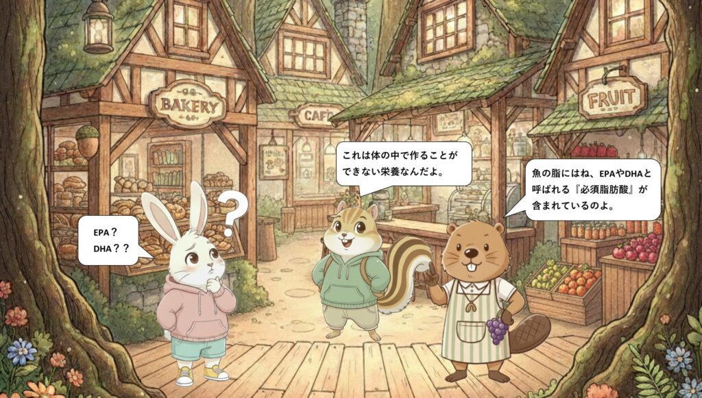 魚の最大の特徴「必須脂肪酸(EPA・DHA)」とは