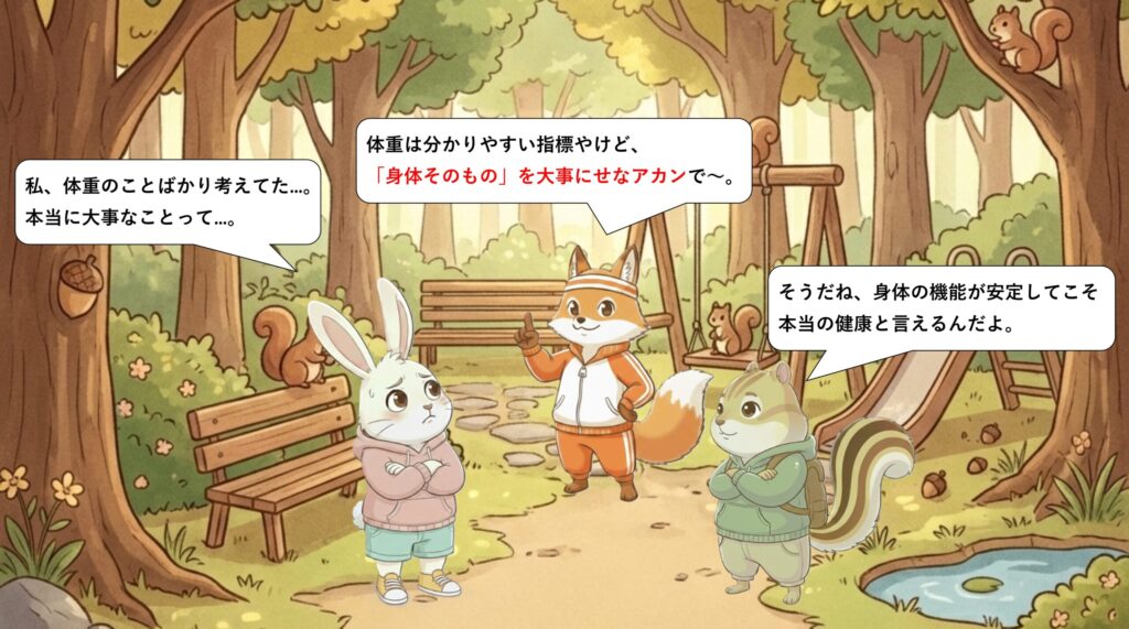 本当に守るべきなのは「体重」より「身体の機能」