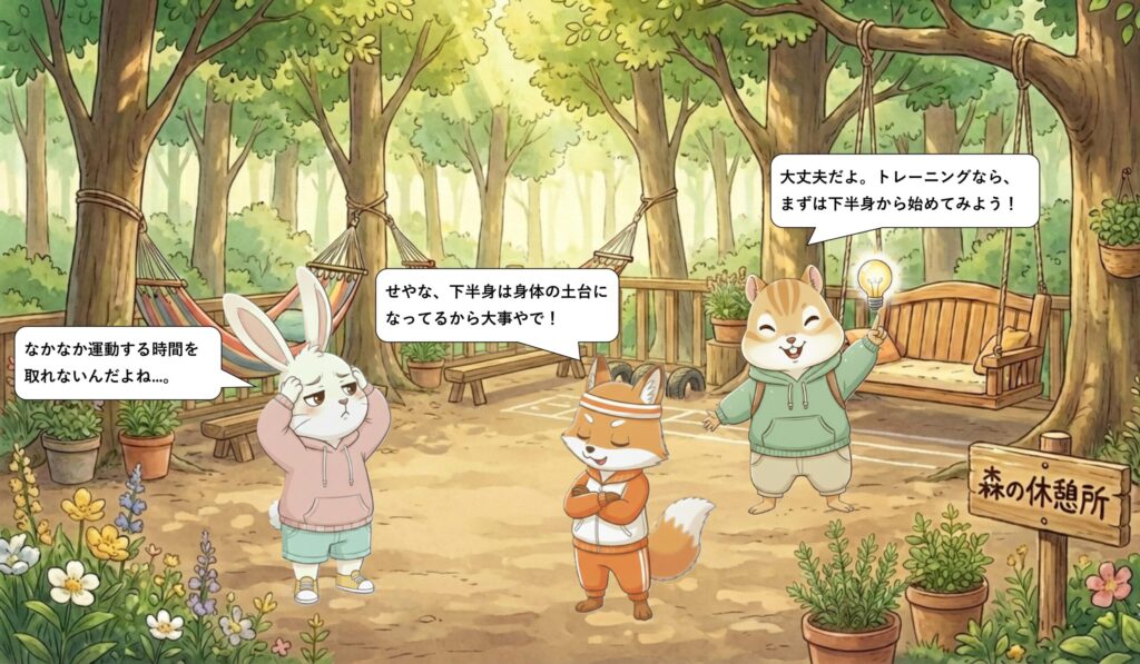 運動不足でも始められる下半身トレーニングの必要性