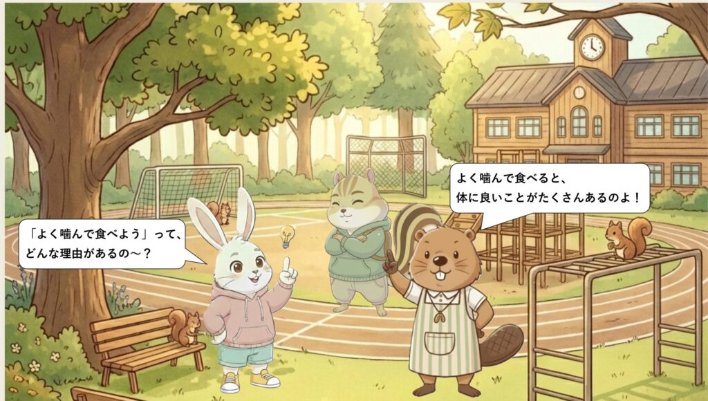 なぜ「よく噛んで食べよう」と言われるのか