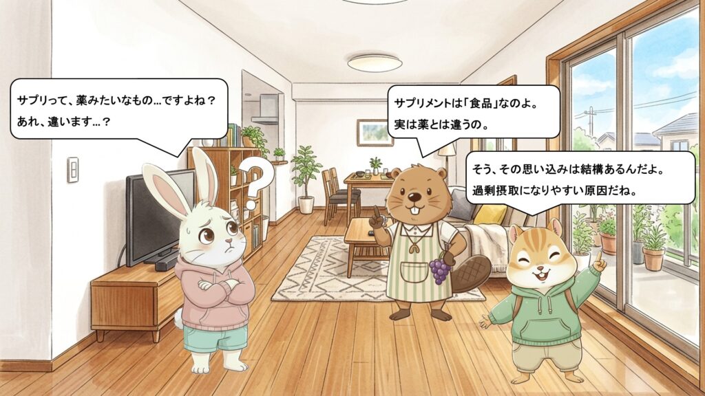 そもそもサプリメントとは？薬との大きな違い