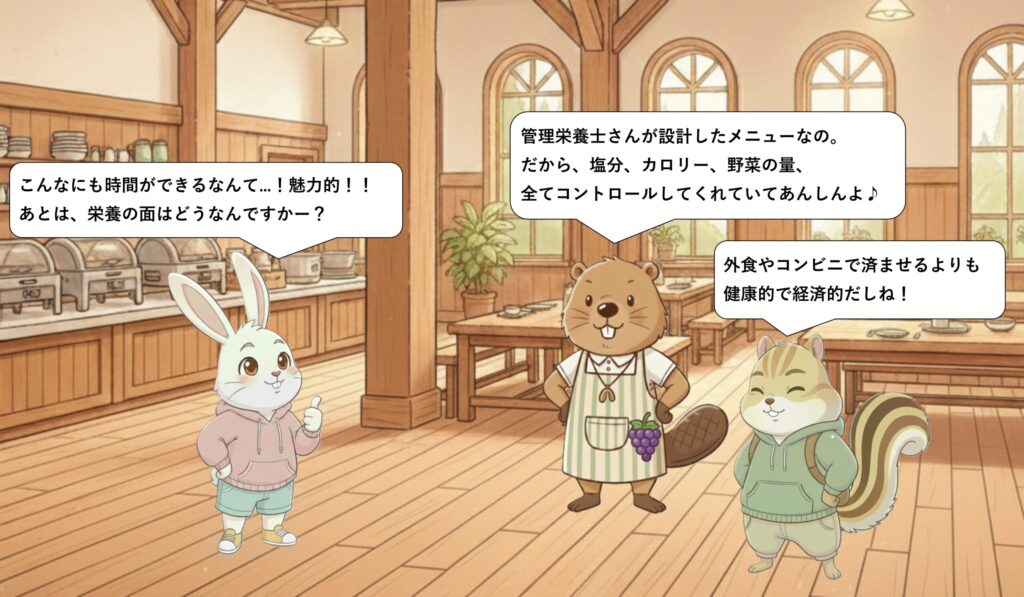 栄養バランスの観点から見た合理性