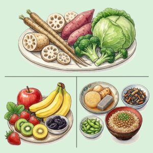 食物繊維が豊富な食べ物、手軽に摂れるものはどれ？