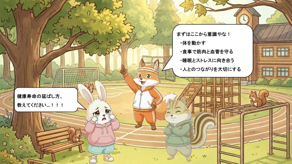 今日からできる、健康寿命の延ばし方