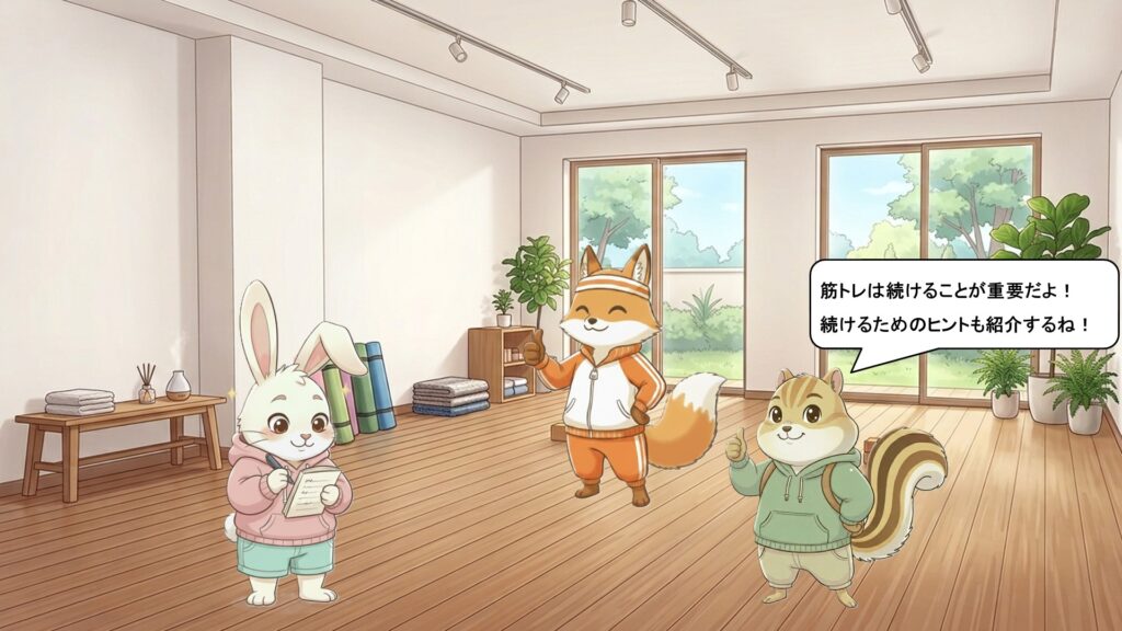 続けるための3つのコツ