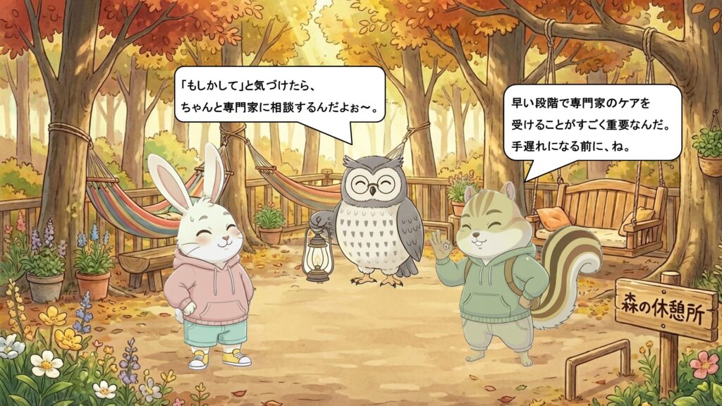 「もしかして?」と思ったら、ひとりで抱えないで