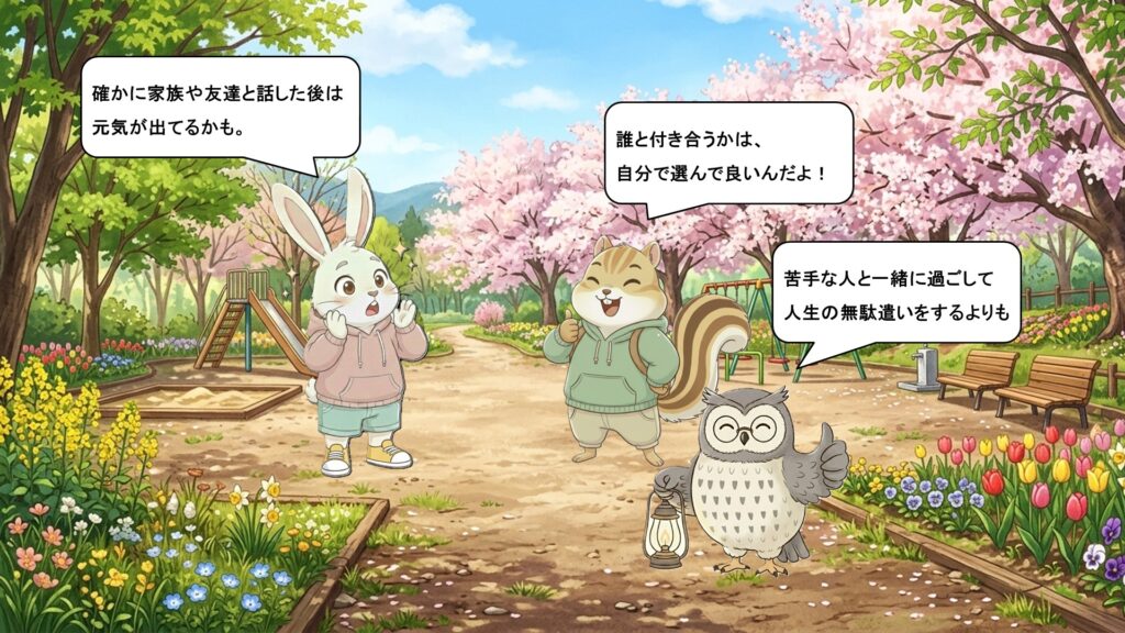 「誰と時間を使うか」が、あなたの毎日を変えていく