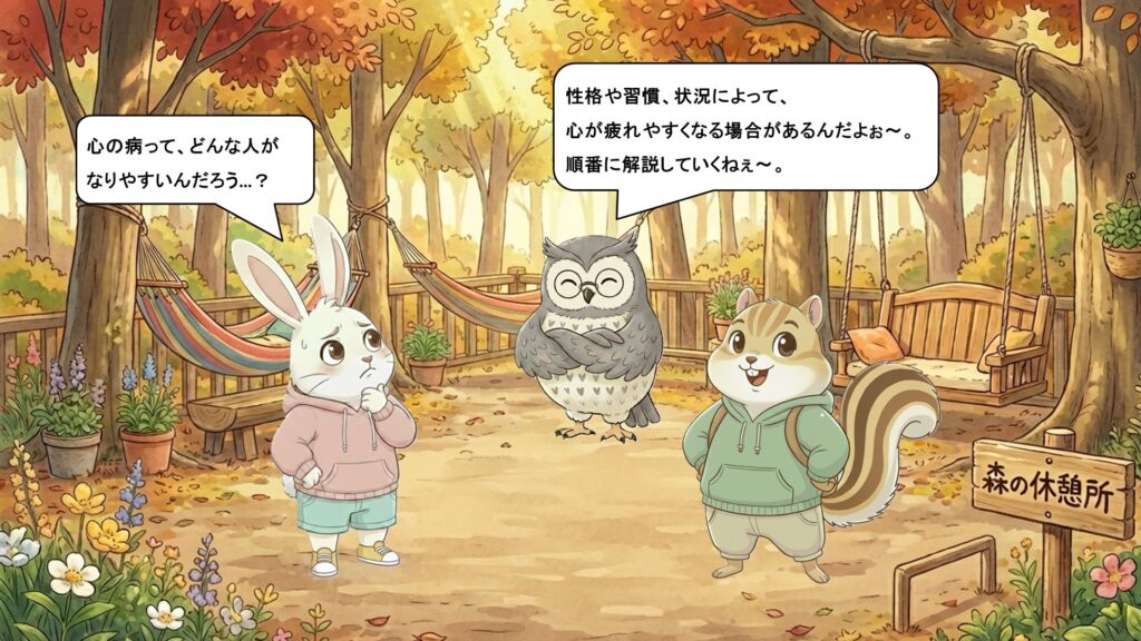 心の病になりやすいのはどんな人?原因を知っておこう